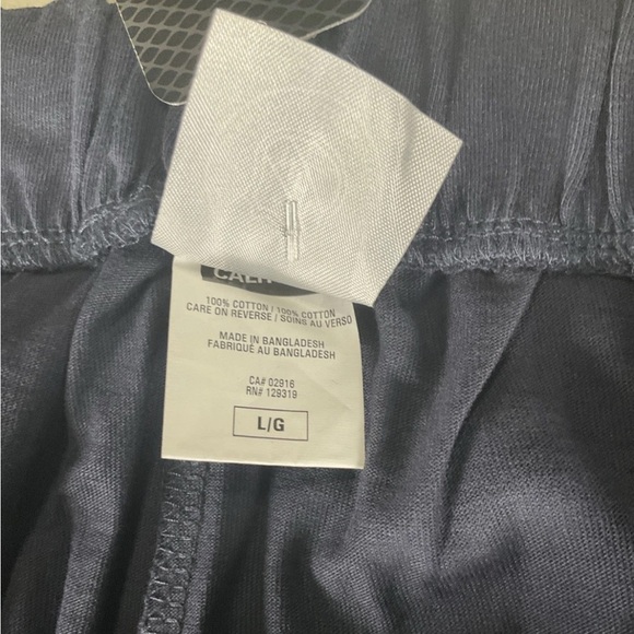 New York Rangers Mens Navy Blue Large Sleepwear NHL New With Tags - Picture 5 of 11